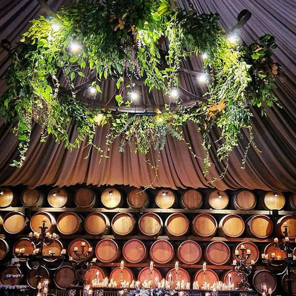 Wedding setup at Sandalford Winery