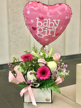 Load image into Gallery viewer, BABY PACKAGE - FLOWERS TEDDY &amp; BALLOON
